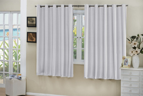 Y Cortina Blackout Em Tecido 2,80 X 1,80 Corta Luz 100% Cor
