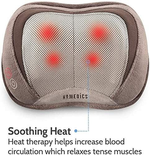 Masajeador Homedics Sp-100h Shiatsu Y Vibración 3d Con Calor