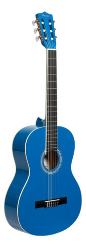 Guitarra Bamboo 39 Gc-39-lbl Clasica Incluye Funda Color Azul