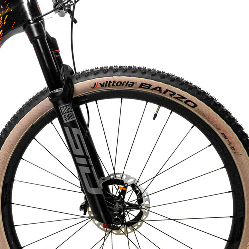 Bicicleta Tsw Full Quest Racing Team Carbon Xt-xtr Sid -2024 Cor Preto/laranja Tamanho Do Quadro S
