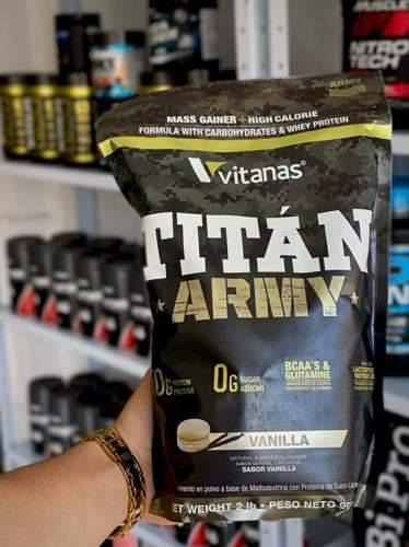  Proteína Hipercalorica Titan Army De 5 Libras 