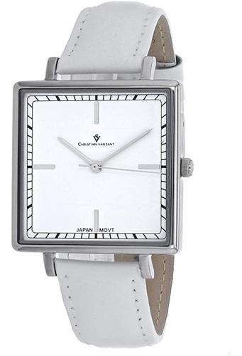 Reloj Mujer Christia Cv0410 Cuarzo Pulso Blanco Just Watches