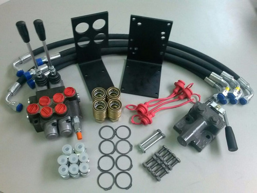 Imagem 2 de 6 de Kit Comando Duplo Massey Ferguson Controle Remot Para Trato