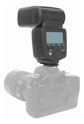 Câmera Speedlite Visico Vs-765 2.4g Sem Fio Ttl Flash Para