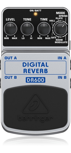 Pedal Behringer Digital Reverb Dr600