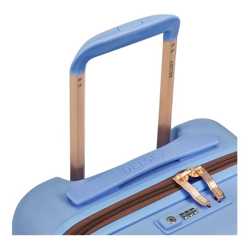 Mala média expansível de 70 cm. Delsey Freestyle Color Aero Blue