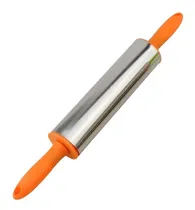 Comprar Rodillo En Acero Inoxidable Para Reposteria Panaderia 39cm