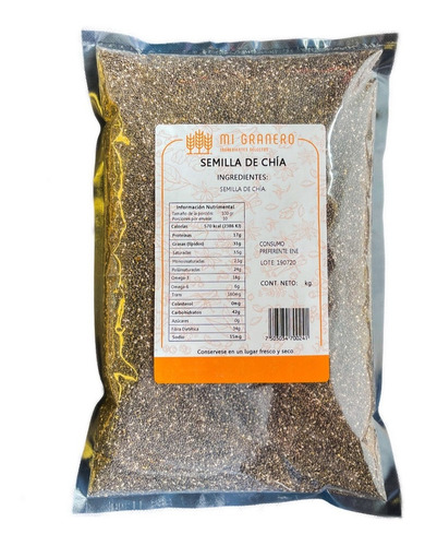 Chia Semilla 500 Gramos 