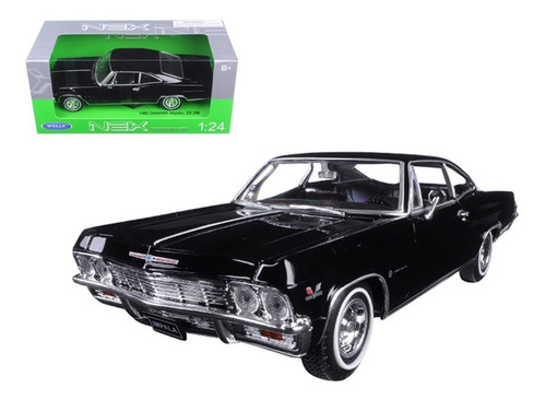 Welly 1:24 1965 Chevrolet Impala Ss Coupe Low Rider Color Negro