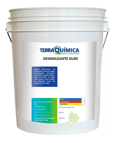Desmoldante Para Encofrados De Madera 20 Lt