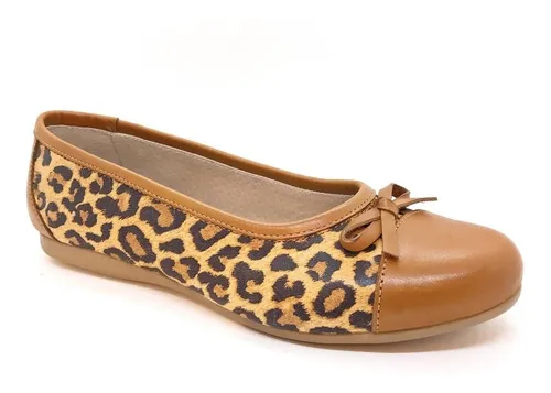 Chatitas animal print para mujer hot sale