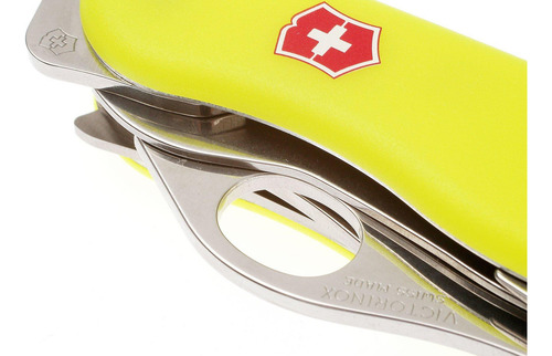 Navaja Rescue Tool Victorinox Amarillo Extracción Vehicular Amarillo