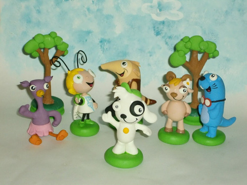 Ben 10 ,personajes De La Tv En Masa Flexible