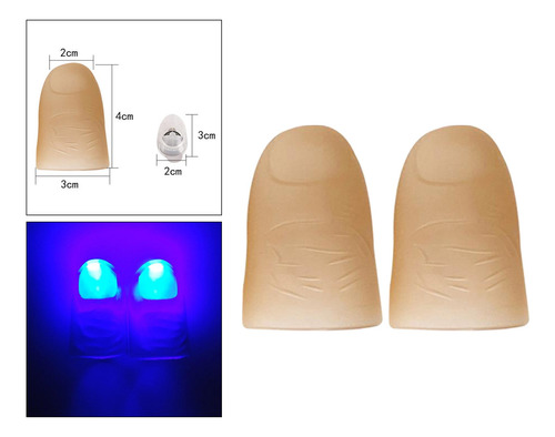 Led Finger Thumbs Luz Prop Pulgar Bar Show Trick Lámpara