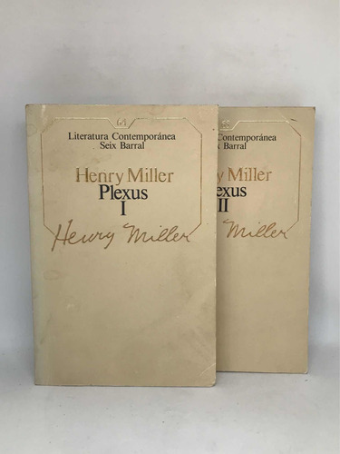 Plexus I Y Ii Henry Miller