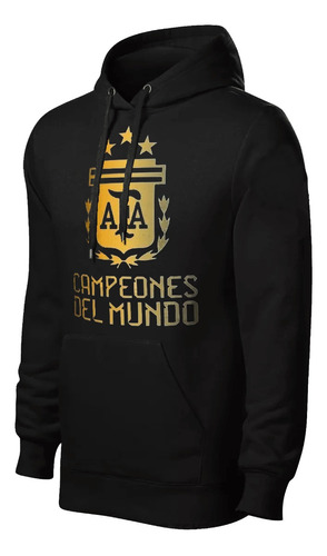 Buzo Canguro Afa Logo Campeones Del Mundo / Unisex