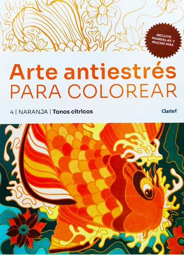 Mandalas Antiestrés Para Colorear N° 4 Tonos Cítricos