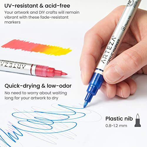 Marcadores De Pintura Acrilica Base De Agua 40 Pzs Arteza