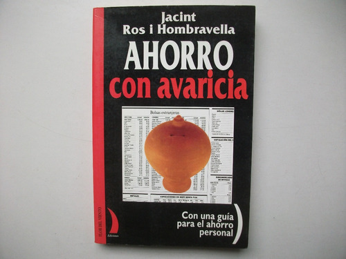 Ahorro Con Avaricia - Jacint Ros I Hombravella