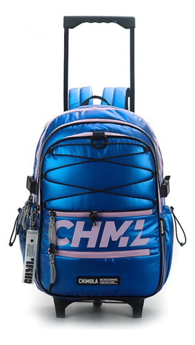 Mochila carrito Chimola CHML M146 Carro color azul