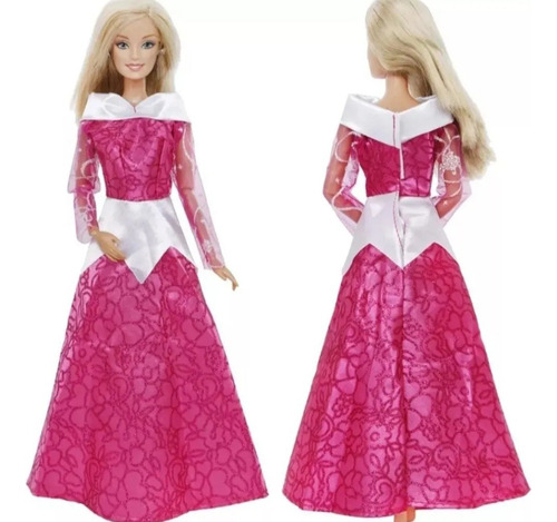 Muñecas Set 3 Vestidos Princesas Barbiele ( A Elegir)