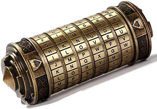 Imagen 1 de 7 de Caja C/compartimientos Secretos Cryptex Da Vinci Code Puzzle