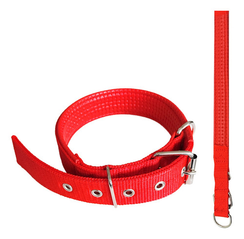 Collar 3cm Perros Acolchado Cómodo Ajustable Suave