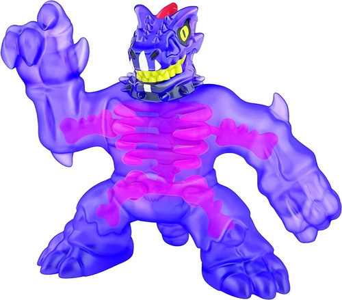 Imagen 2 de 6 de Goo Jit Zu Figura Flexible Stretchy Dino X-ray Shredz Squish