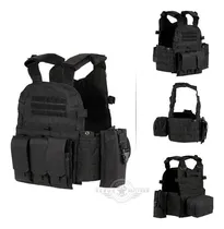 Comprar Chaleco Táctico Militar Policía Swat Sistema Molle Porta Cargadores Gotcha Airsoft Guardia Protección Seguridad Uniforme