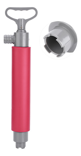 Bomba Manual Para Kayak, Color Rojo, 46 Cm, Para Rescate