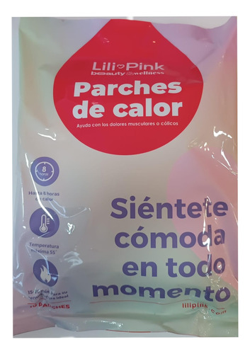 Parche Térmico Lili Pink - Cólicos O Dolor Muscular.