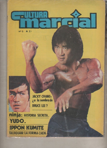 Revista Cultura Marcial  - Jacky Chang - Nº 5 - Año 1987