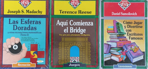 Lote 3 - Esferas Doradas Escritores Famosos Bridge - Juegos