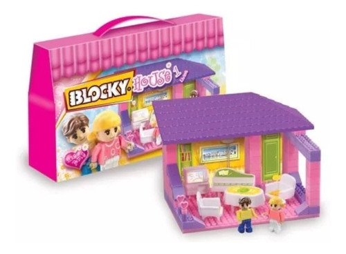 Blocky House Living - 80 Piezas Rasti 01-0640 Srj