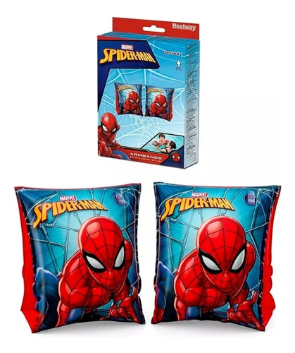Chaleco Flotador De Spider Man Inflable Salvavidas Infantil