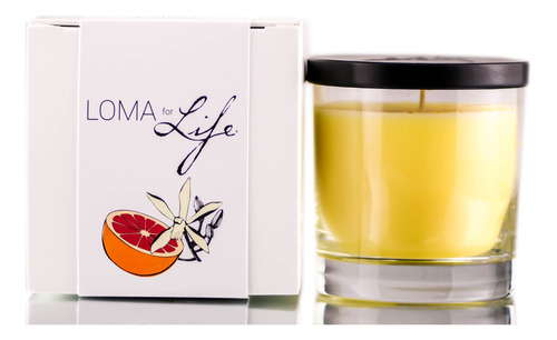 Candle Loma For Life, Revitalizante Aroma A Vainilla Amarill