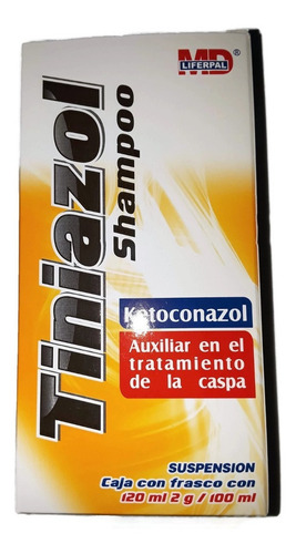 Tiniazol Shampoo Alopecia Seborrea Y/o Caspa Ketoconazol Sup