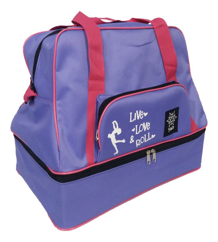 Imagen 3 de 7 de Combo Bolso De Patin Artistico Cajon + Cubre Bota - Oferta -
