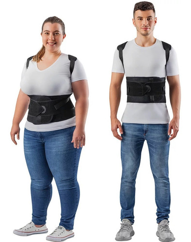Corretor Postural Suporte Lombar E Abdominal - G Estreito