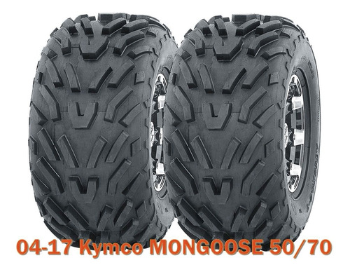 2004-2017 Kymco Mongoose 50/70 Atv Tires 16x8-7 4pr, Set Ugg