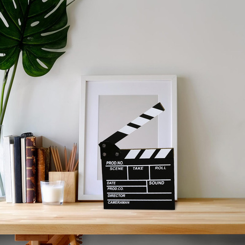 Tablero De Claqueta De Película Acrílica Tablero De Claqueta
