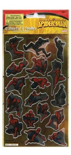 Stickerfitti Marvel Spiderman Flip Foil Pegatinas