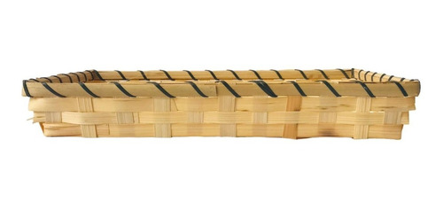 Bandeja Rectangular / Organizador (30x18x5cm) - Bamboo