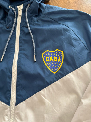 Campera Rompeviento Nike Boca Juniors Modelo Windrunner (Usado)