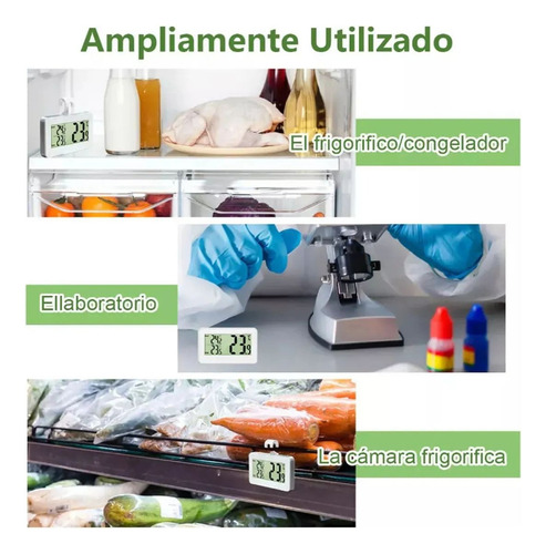 Ab Termómetro Lcd Digital Refrigerador Congelador, 2