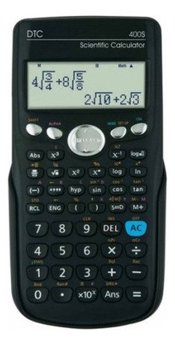Calculadora Científica Dtc 400s Com Textbook Cor Preto