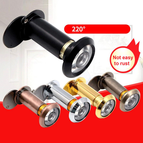 2 Mirilla De Puerta Con Tapa Ajustable 2 Piezas