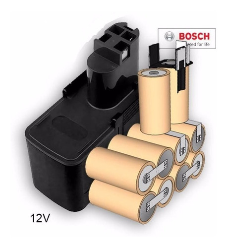 Imagen 3 de 10 de Bateria 12v Dewalt Bosch Makita B&d Recambio De Pilas