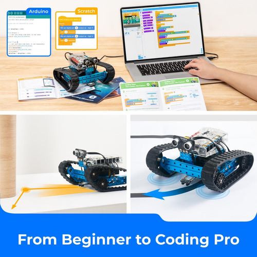 Set Robot Educativo Mbot Ranger Stem Makeblock 3 En 1 Mmg