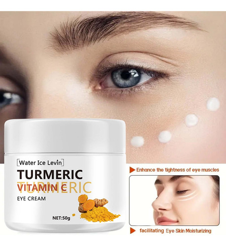 Crema Hidratante Para Ojos Z, Jengibre Y Cúrcuma, 50 G